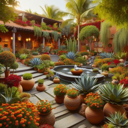 Landscaping with Mexican Flair