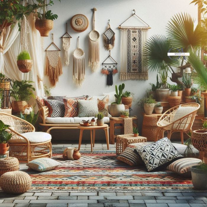 Essential Elements Of A Boho Patio