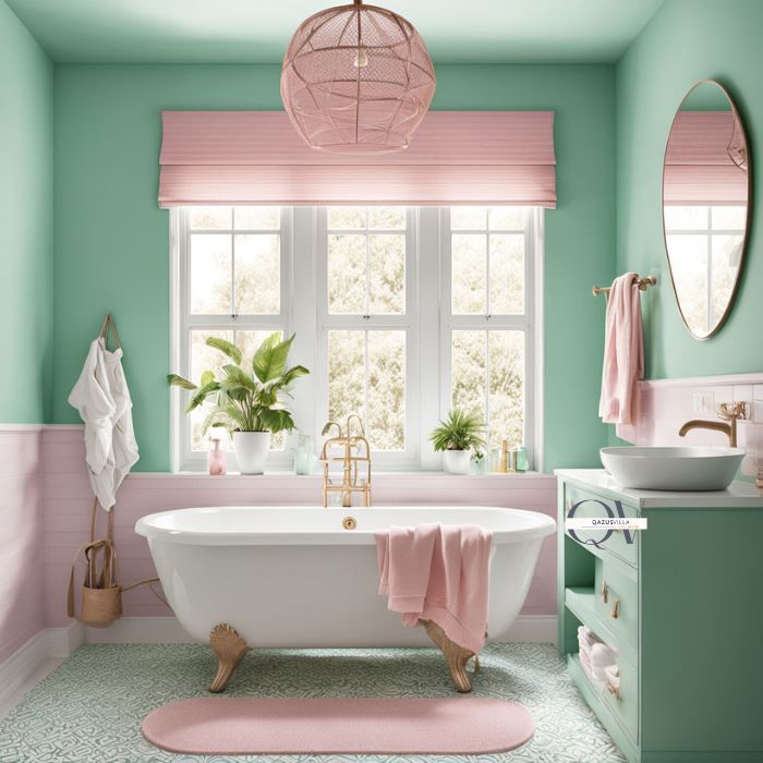 Mint Green Accents playful color modern pairing bright cheerful easy to update stylish chic