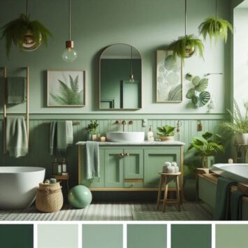 25 Small Bathroom Ideas Colors: Transform with Vibrant Hues! - Qazu's Villa