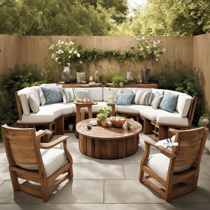 Compact Seating Arrangements patio furniture ideas
