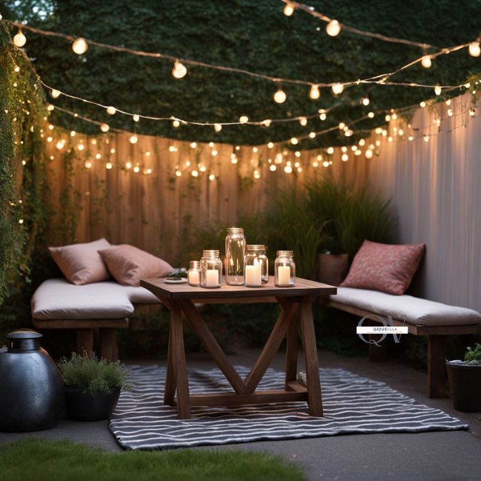 Creative Lighting Solutions for Small Patio
