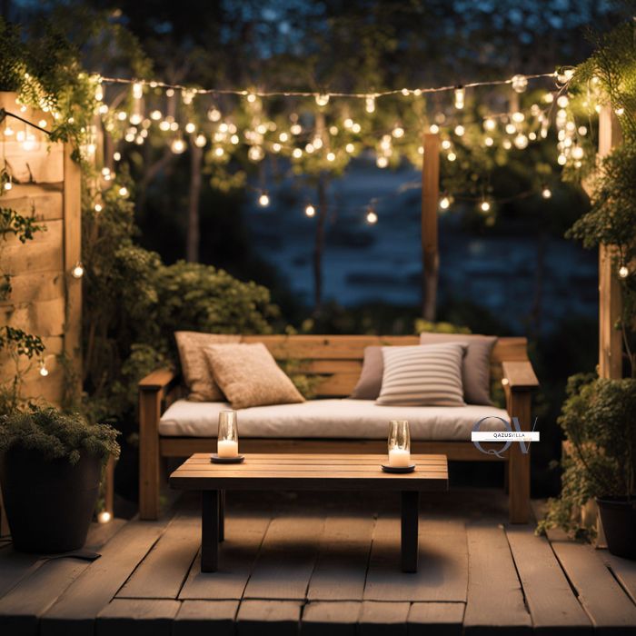 Creative Lighting Solutions for Small Patio
