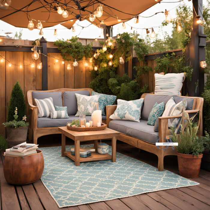 Decorate with Style small patio ideas
