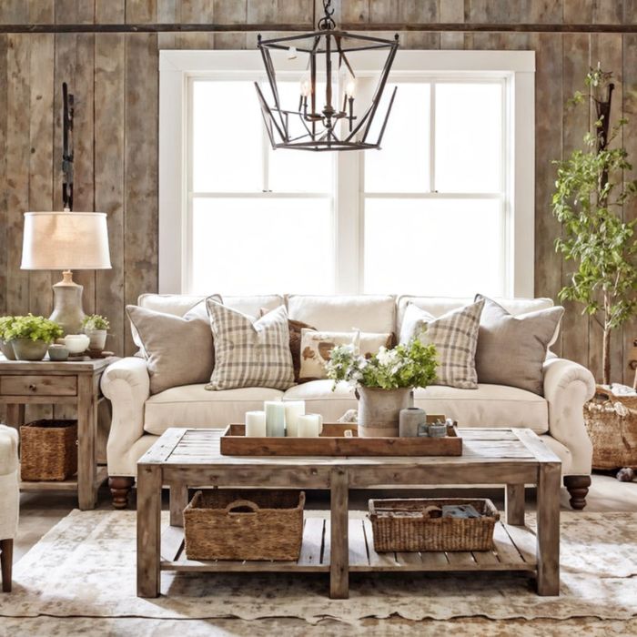 Farmhouse Living Room Ideas