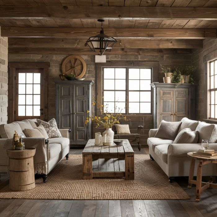 Farmhouse Living Room Ideas