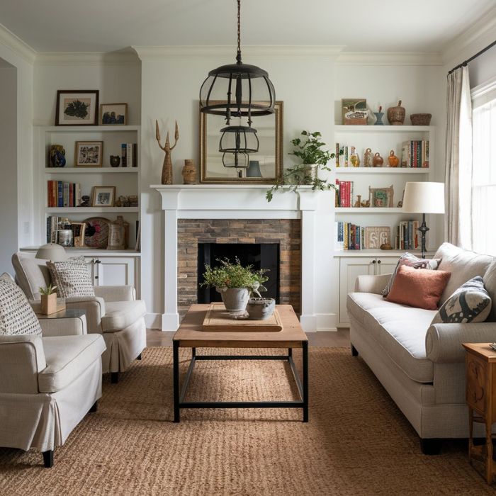 Farmhouse Living Room Ideas 