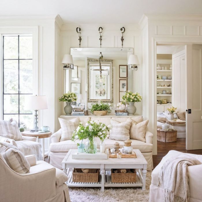 Farmhouse Living Room Ideas 