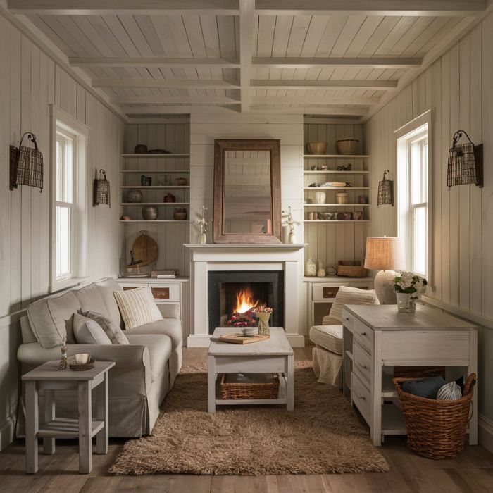 Farmhouse Living Room Ideas 