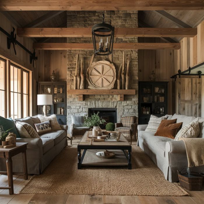 Farmhouse Living Room Ideas