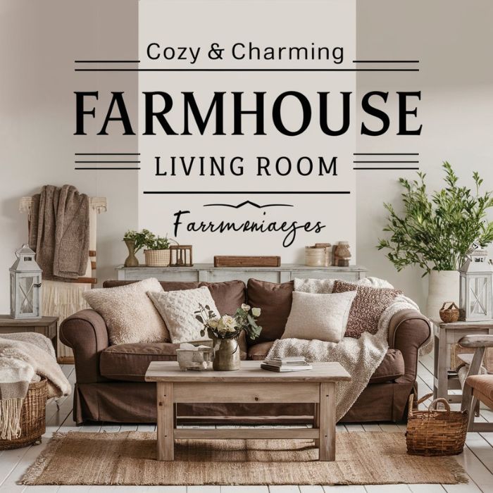 Farmhouse Living Room Ideas