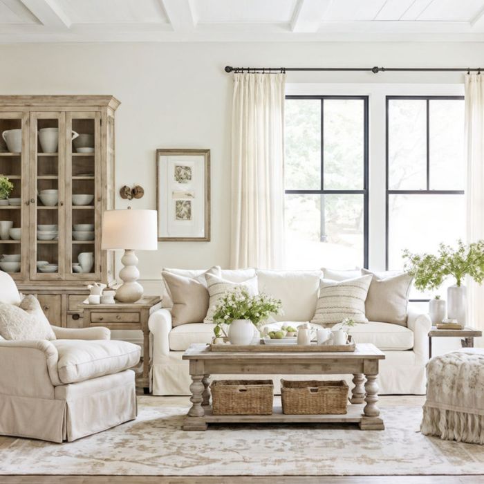 Farmhouse Living Room Ideas 