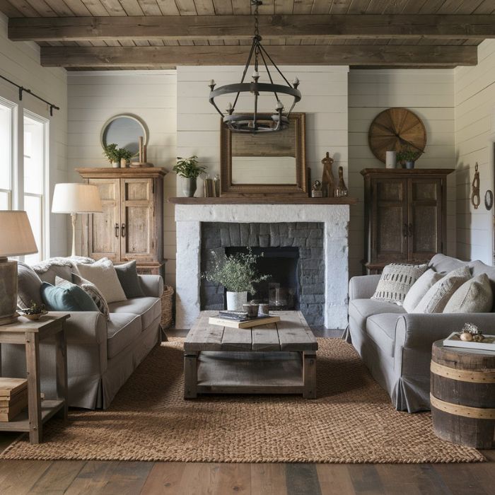 Farmhouse Living Room Ideas