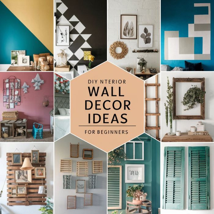 Interior Wall Decor Ideas Diy Wall Decor Projects For Beginners
