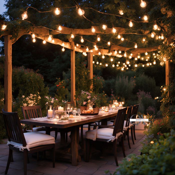 Lighting Ideas for Small Patio
