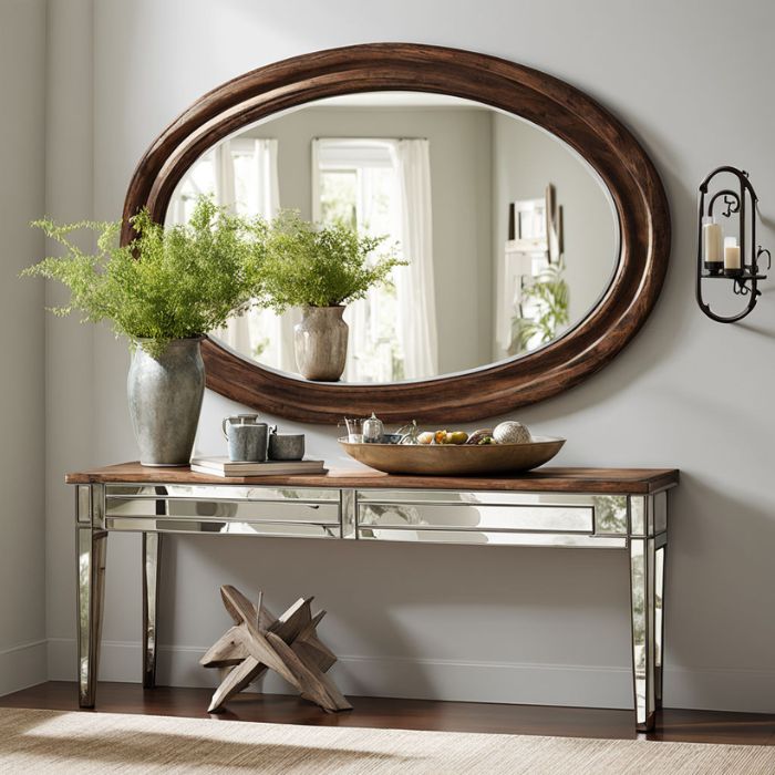 Mirror Magic in Entryway Decor
