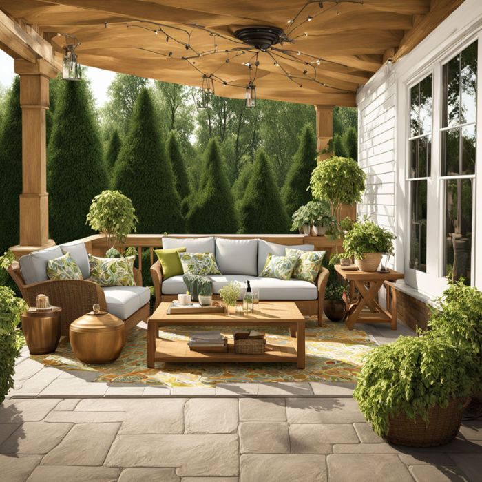 Patio Decorating Ideas with Cleaning Tips
