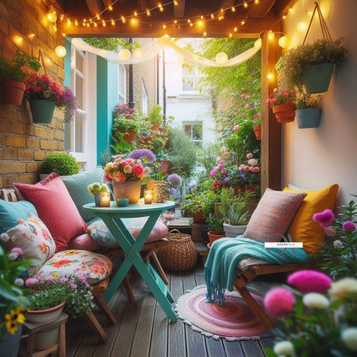Personal Touches on a Small Patio
