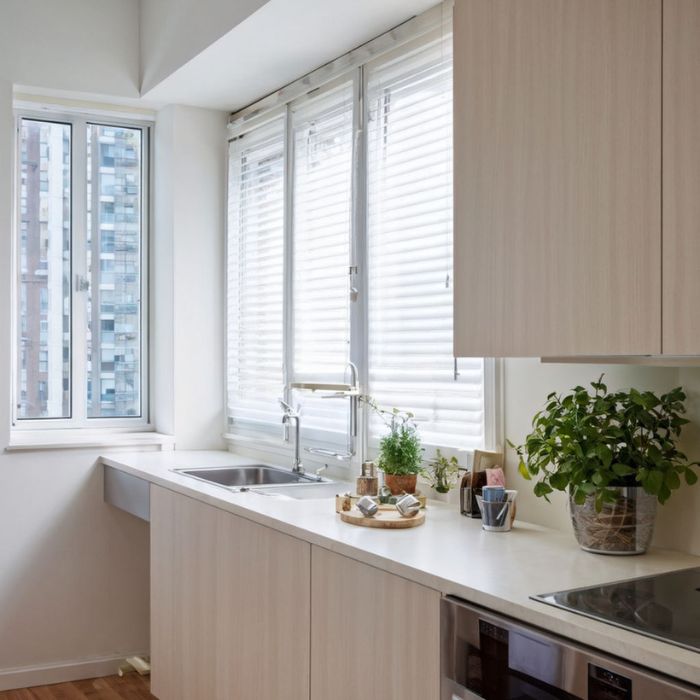 Small Kitchen Window Ideas Decor Delight: Apartment Advantage: Space-Saving Solutions
