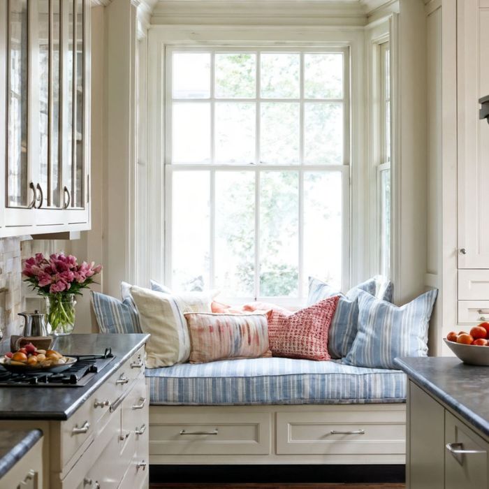 Small Kitchen Window Ideas Install a Window Seat
