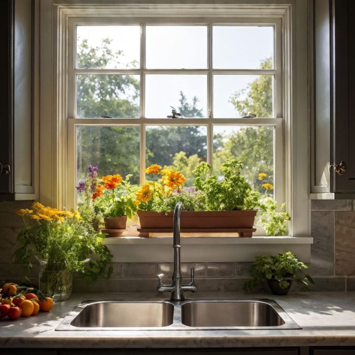 Small Kitchen Window Ideas Over Sink Windows: A Splash of Light
