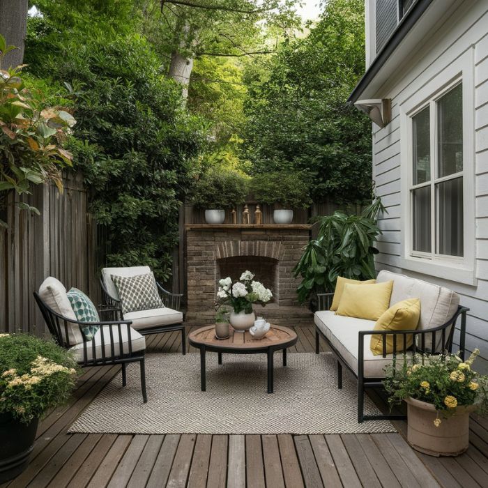 Small Patio Ideas Keep It Simple
