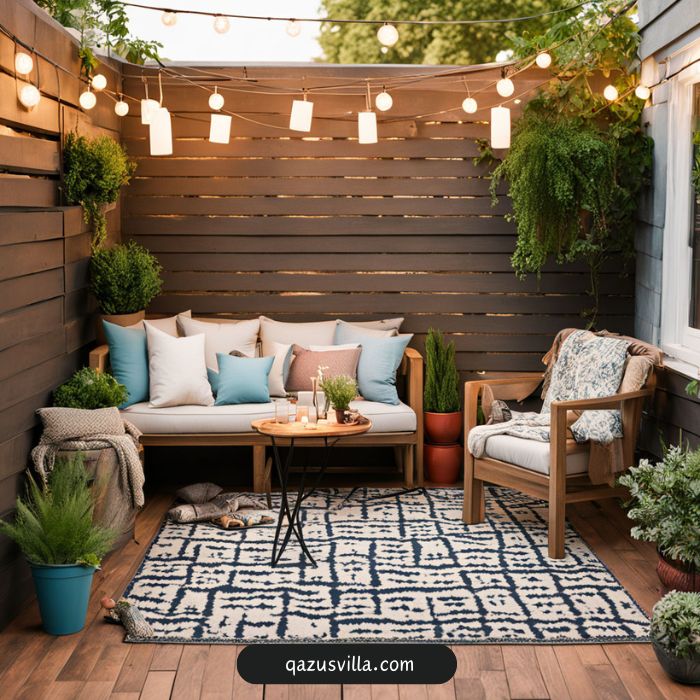 Small Patio Ideas for Townhouse Rentals