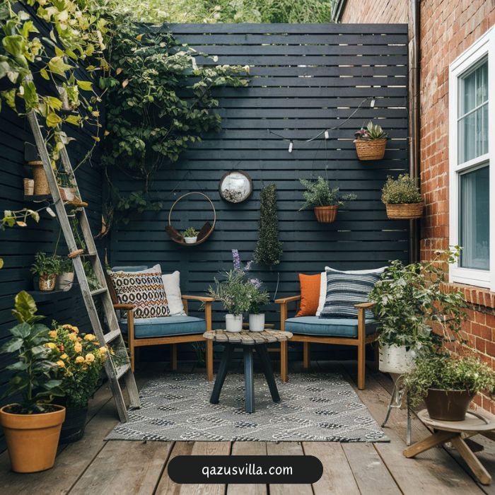 Small Patio Ideas on a Budget for Townhouses