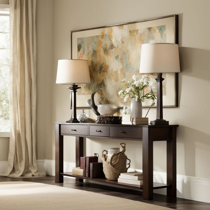 The Right Console Table