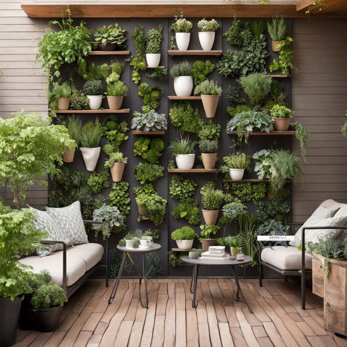 Vertical Gardens with wall planter