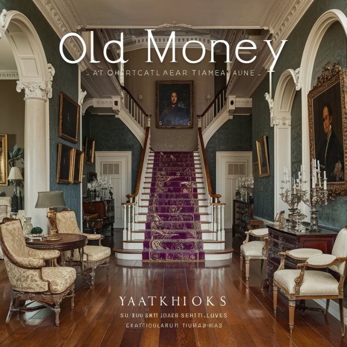 old money home decor with elegant architectural details