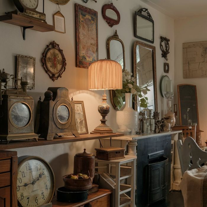 old money home decor with antique pieces