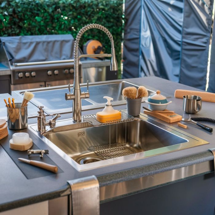 Maintaining Your Outdoor Kitchen Sink