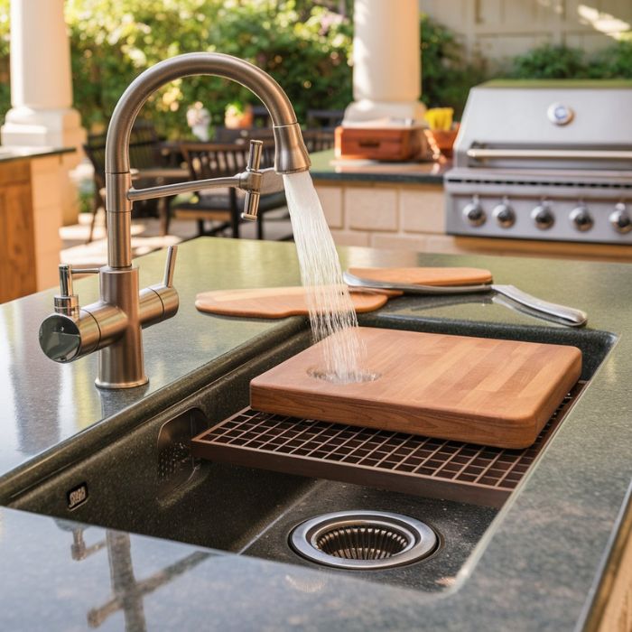 Outdoor Kitchen Sink Accessories