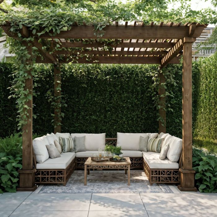 The Charm Of Pergola Patios