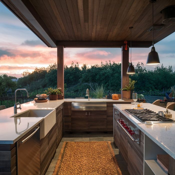 Types of Outdoor Kitchen Sinks