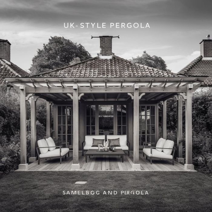 UK Style Pergola: Classic Meets Contemporary